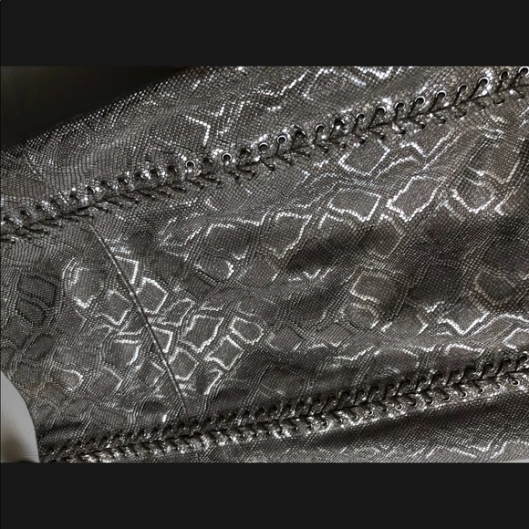 Tahari metallic snake embossed leather dress. BNWT - Picture 3 of 13